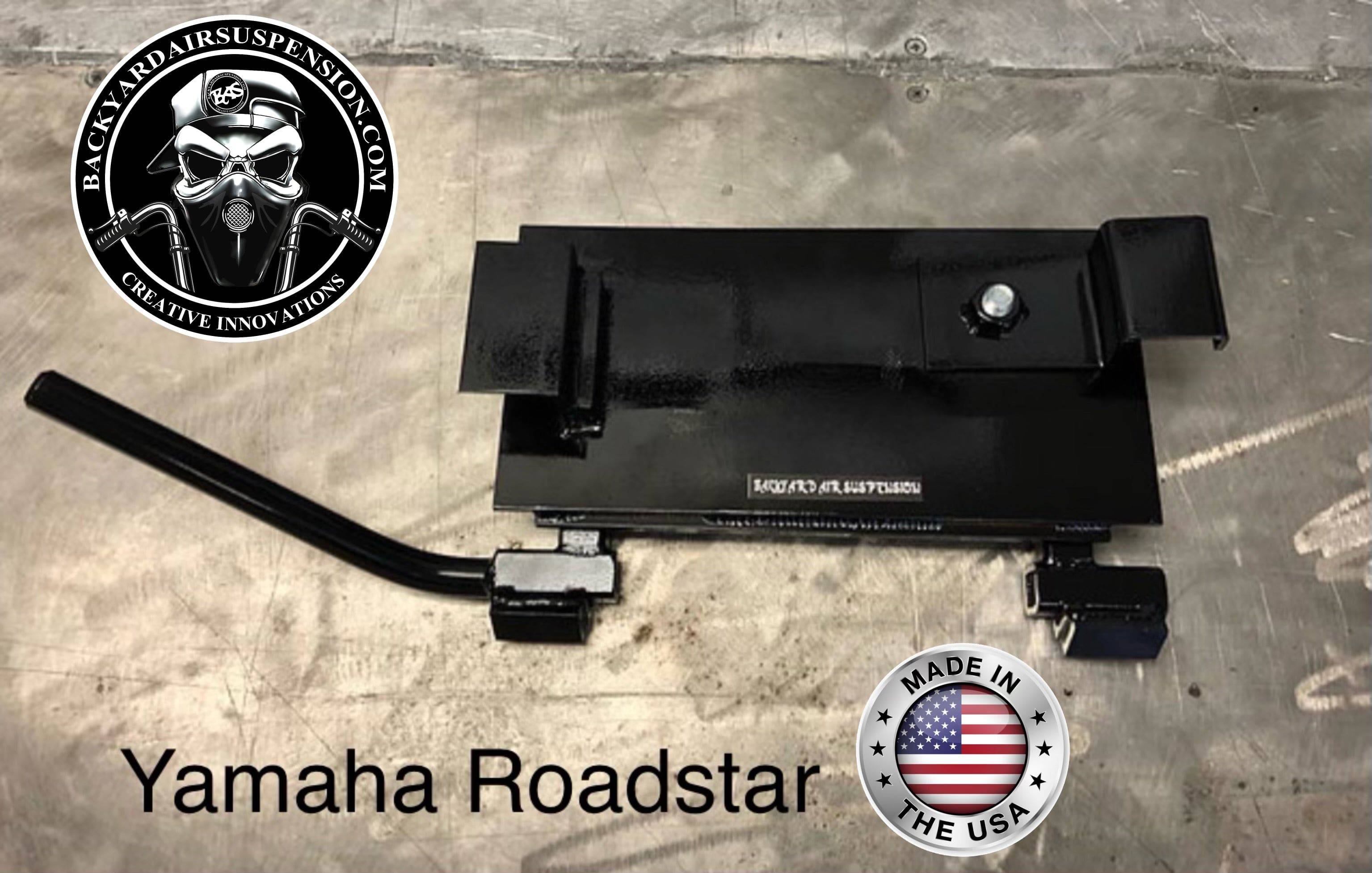 Yamaha Road Star Manual Center Stand - Backyard Air Suspension & Innovations, LLC.