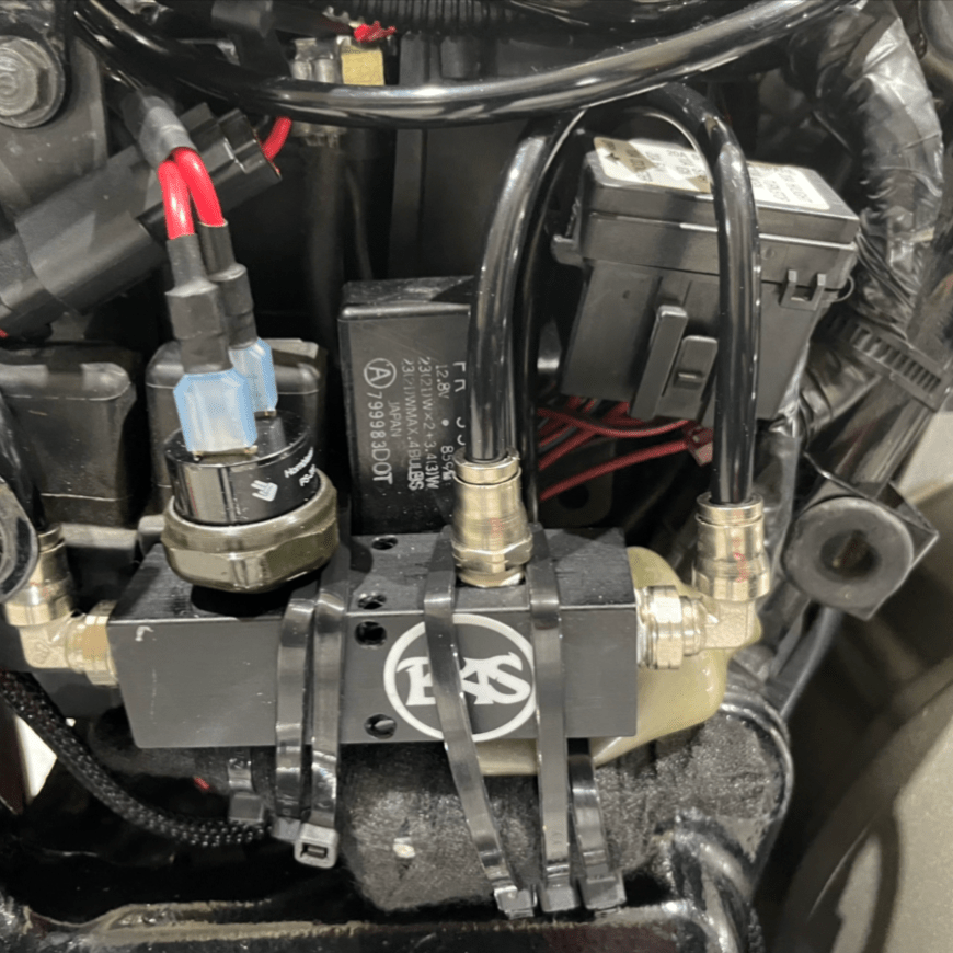 Honda VTX 1800 Fast Up Air Ride Kit - Backyard Air Suspension & Innovations, LLC.