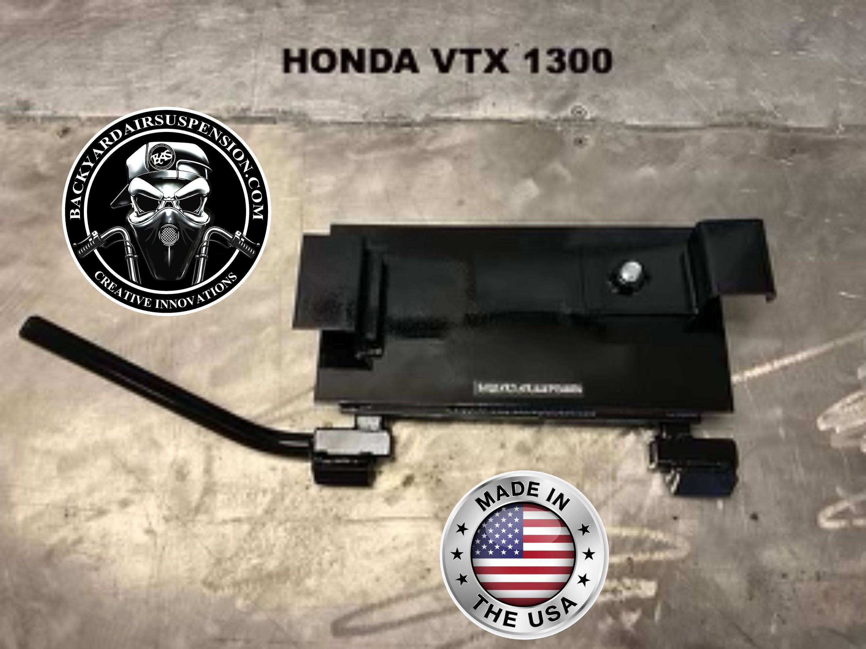 Honda VTX 1300 Manual Center Stand - Backyard Air Suspension & Innovations, LLC.