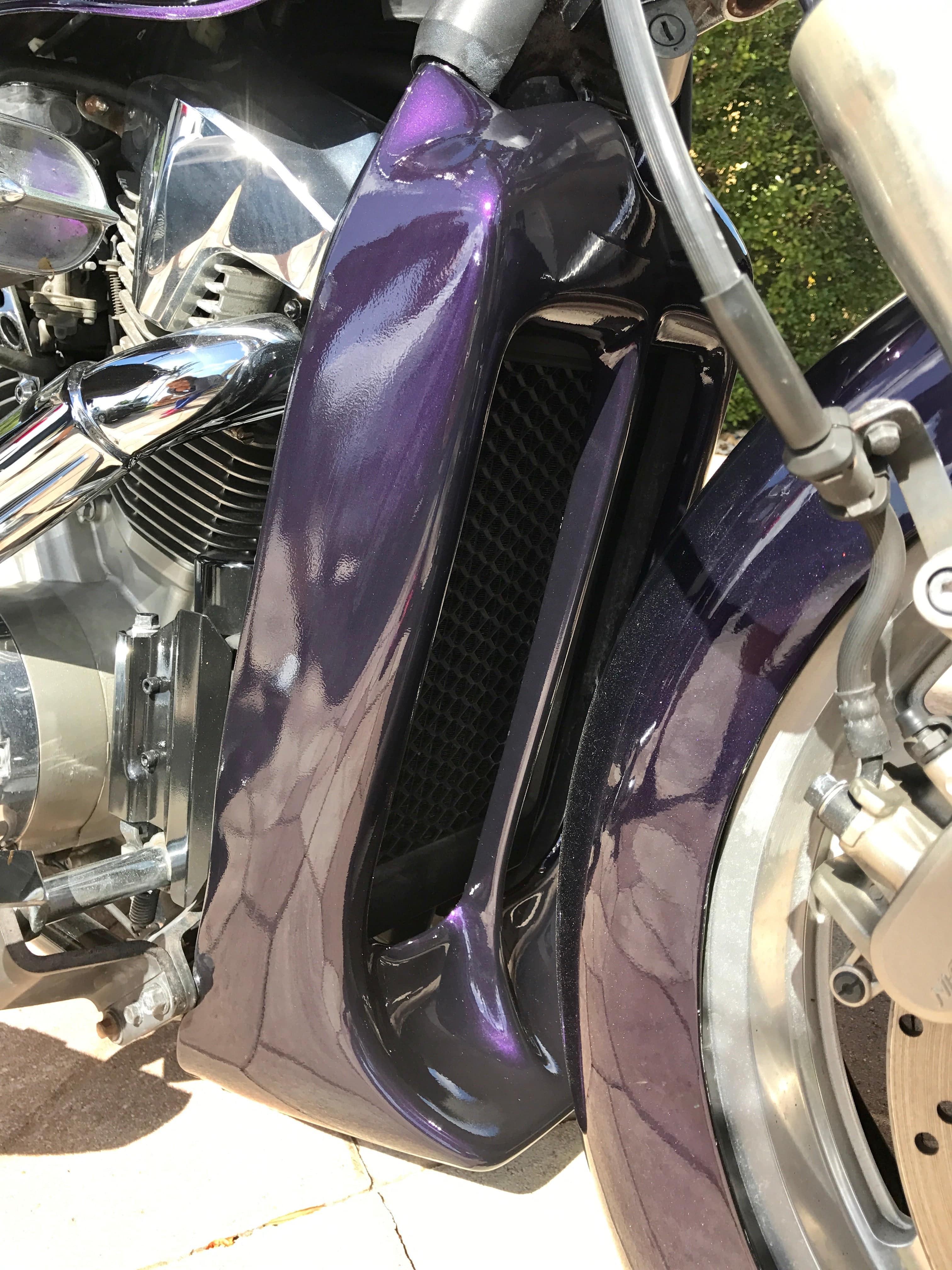 Honda fury deals radiator cover