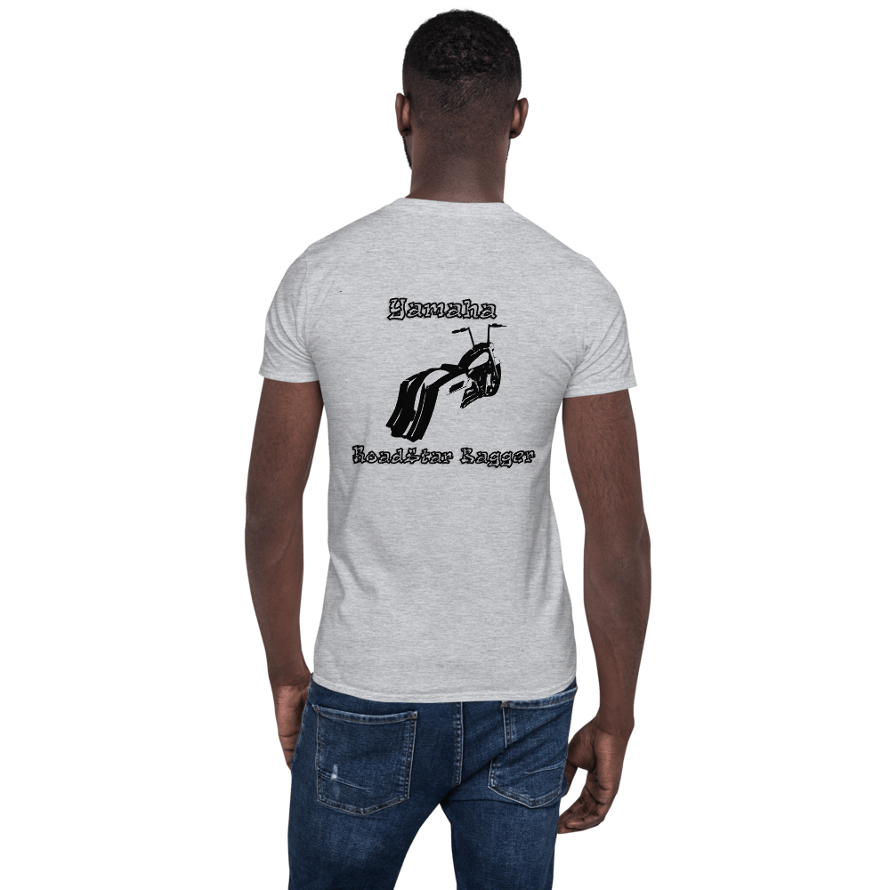 BAS Yamaha Road Star Bagger Short-Sleeve Men's T-Shirt - Backyard Air Suspension & Innovations, LLC.