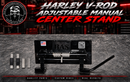 Harley V-Rod Adjustable Manual Center Stand-1
