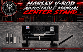 Harley V-Rod Adjustable Manual Center Stand