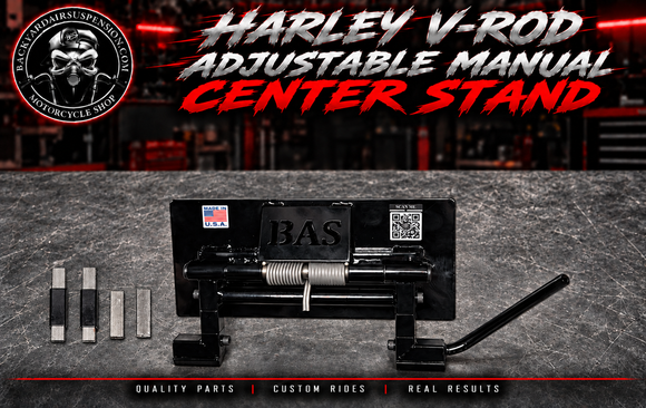 Harley V-Rod Adjustable Manual Center Stand