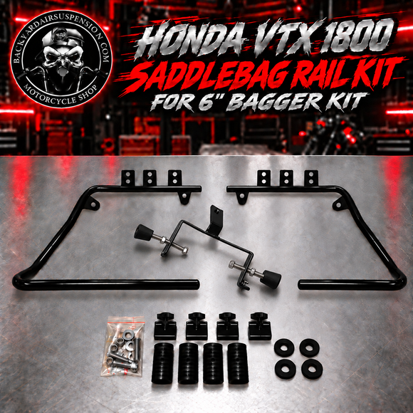 Honda VTX 1800 Saddlebag Rail Kits