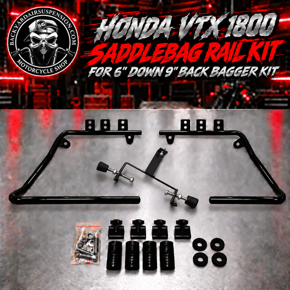 Honda VTX 1800 Saddlebag Rail Kits