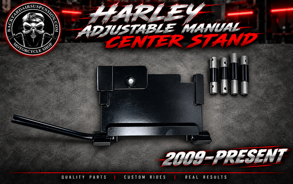 Harley Adjustable Manual Center Stand