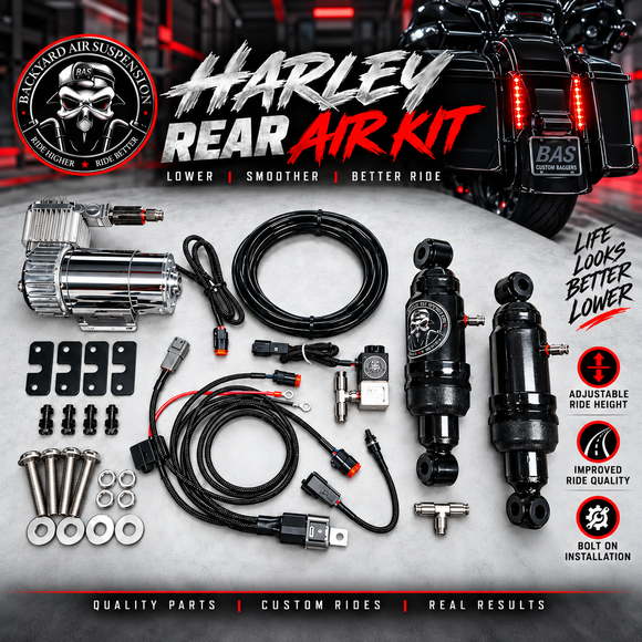 Harley Rear Air Ride Kit