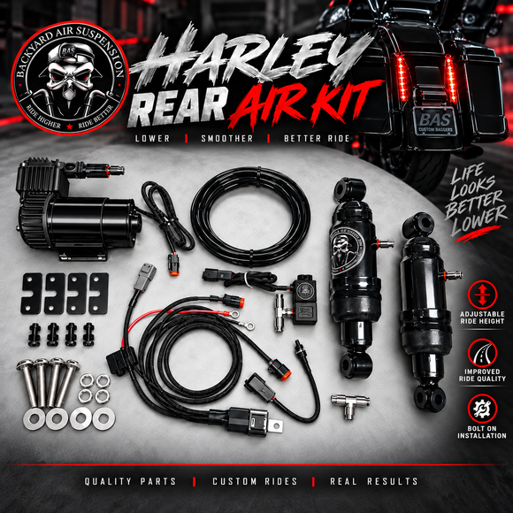 Harley Rear Air Ride Kit