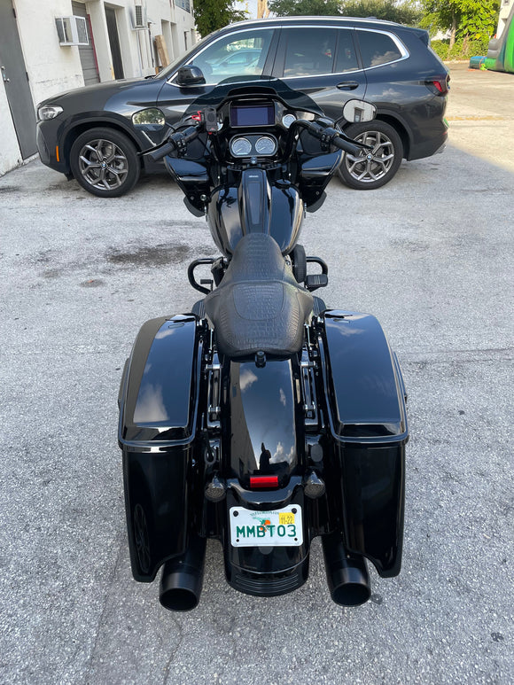 Harley 09-Present Manual Center Stand - Backyard Air Suspension & Innovations, LLC.