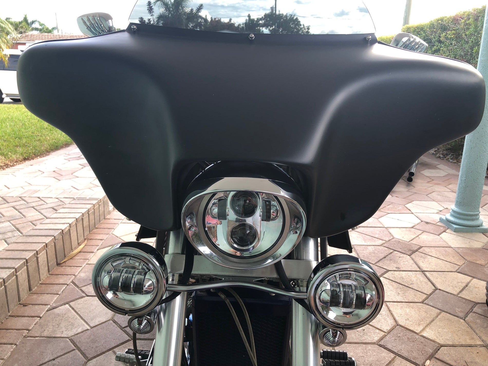 Honda VTX 1800 Fairing with Cutouts