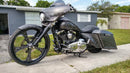 Harley 09-Present Manual Center Stand - Backyard Air Suspension & Innovations, LLC.