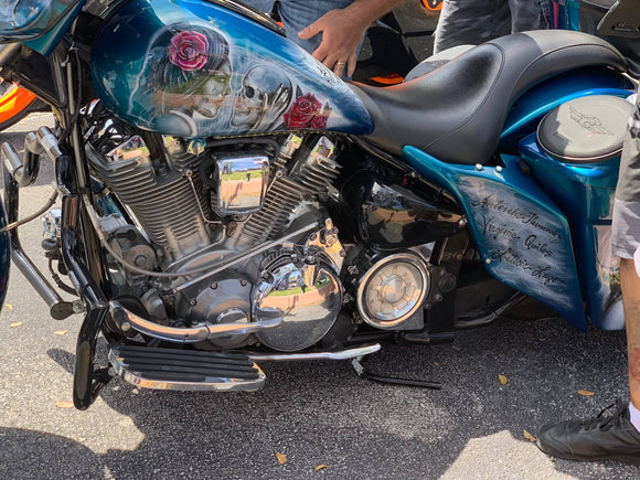 Yamaha Road Star Manual Center Stand - Backyard Air Suspension & Innovations, LLC.