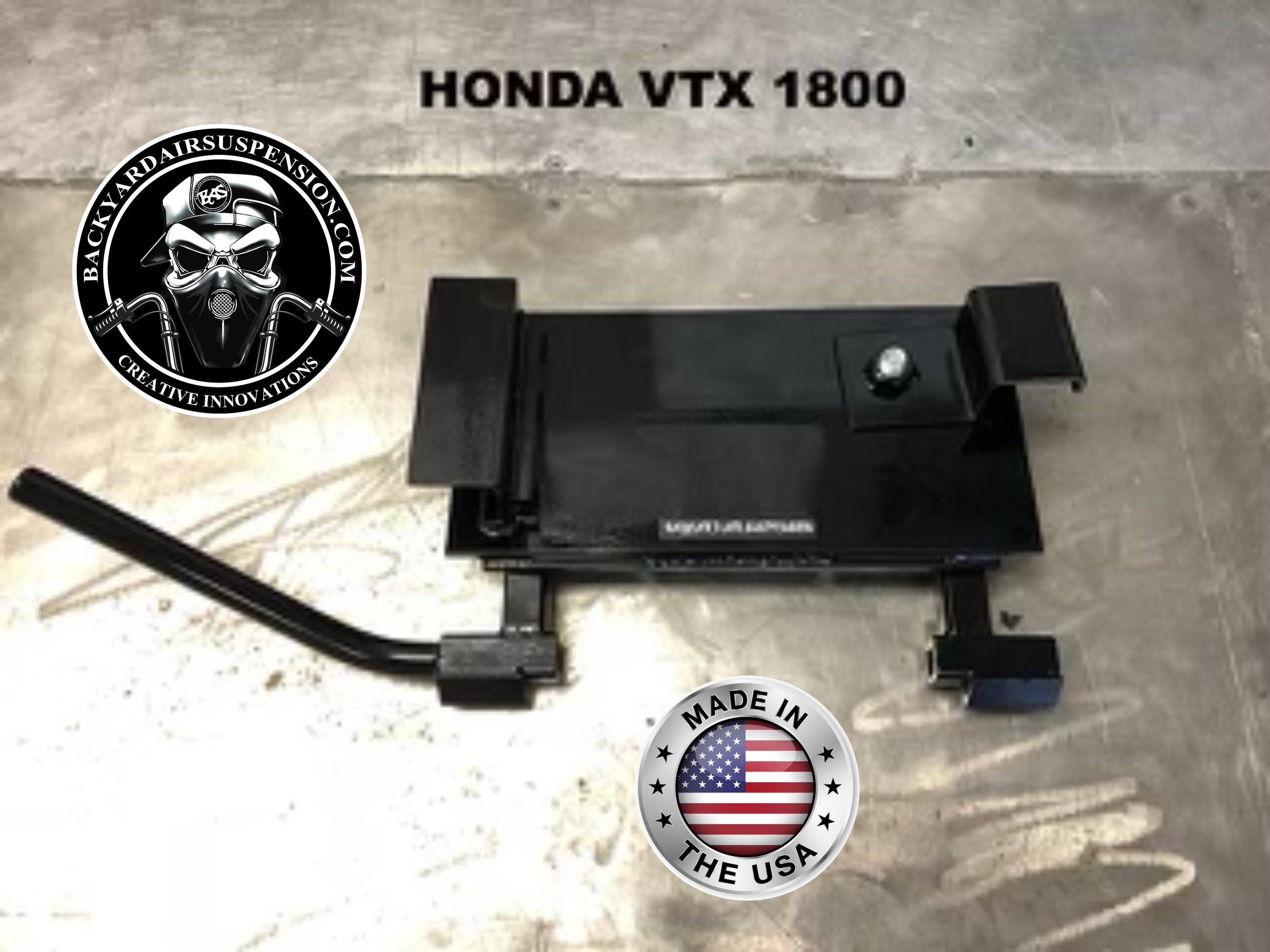 Honda VTX 1800 Manual Center Stand - Backyard Air Suspension & Innovations, LLC.