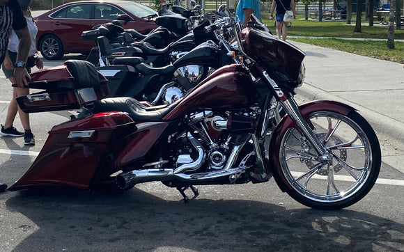 Harley 09-Present Manual Center Stand - Backyard Air Suspension & Innovations, LLC.