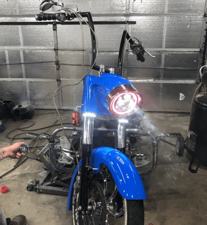 Honda VTX 1300 Nacelle with Mounting Hardware