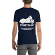 BAS Street Glide Men's T-Shirt - Backyard Air Suspension & Innovations, LLC.