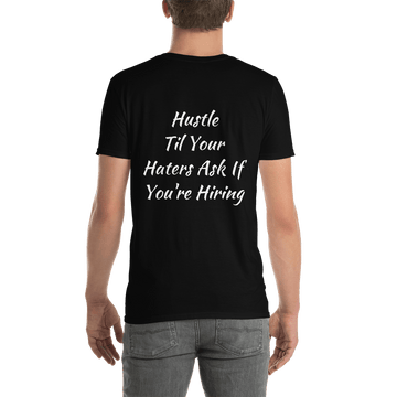 BAS Hustle Men's T-Shirt - Backyard Air Suspension & Innovations, LLC.