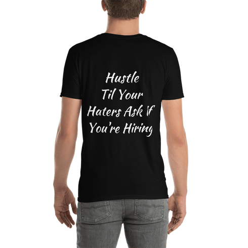 BAS Hustle Men's T-Shirt - Backyard Air Suspension & Innovations, LLC.