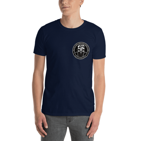 BAS Hustle Men's T-Shirt - Backyard Air Suspension & Innovations, LLC.