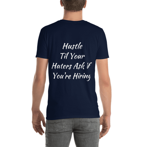 BAS Hustle Men's T-Shirt - Backyard Air Suspension & Innovations, LLC.