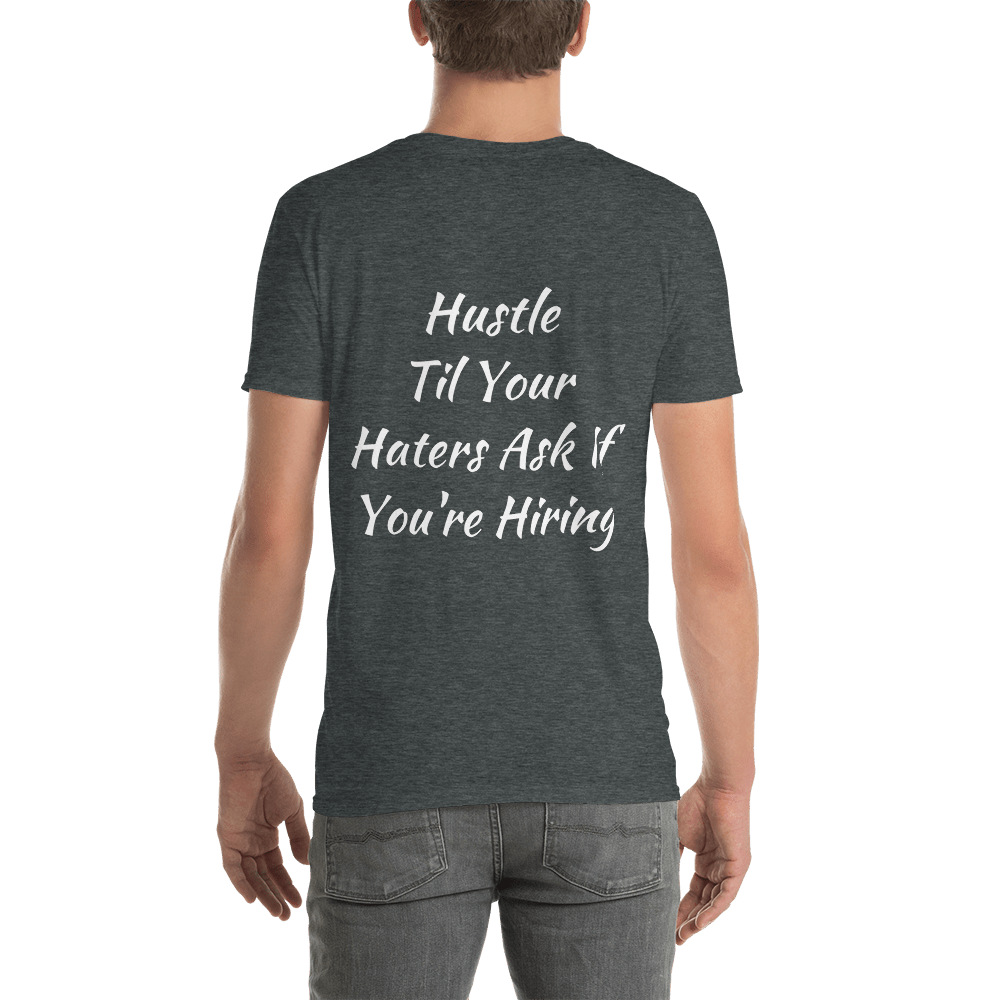 BAS Hustle Men's T-Shirt - Backyard Air Suspension & Innovations, LLC.