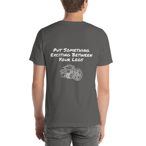 BAS Put Something Exciting Between Your Legs Men's T-Shirt - Backyard Air Suspension & Innovations, LLC.