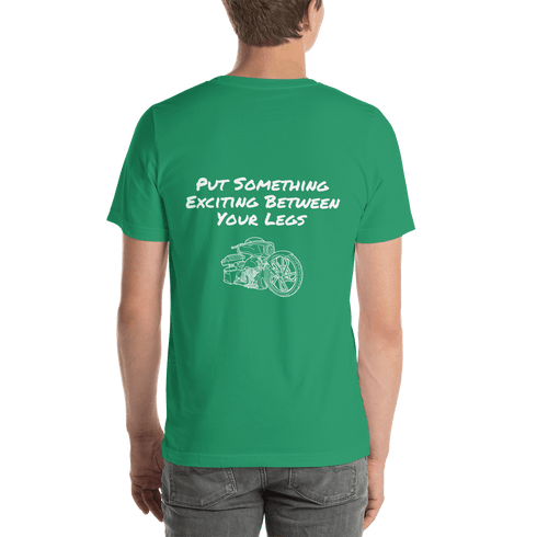 BAS Put Something Exciting Between Your Legs Men's T-Shirt - Backyard Air Suspension & Innovations, LLC.
