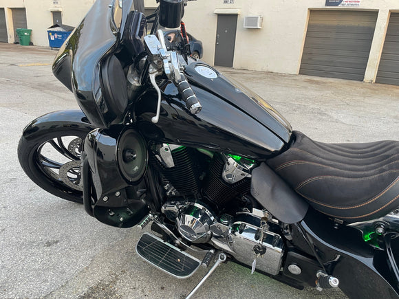 Honda VTX 1800 Speedo Cover - Backyard Air Suspension & Innovations, LLC.