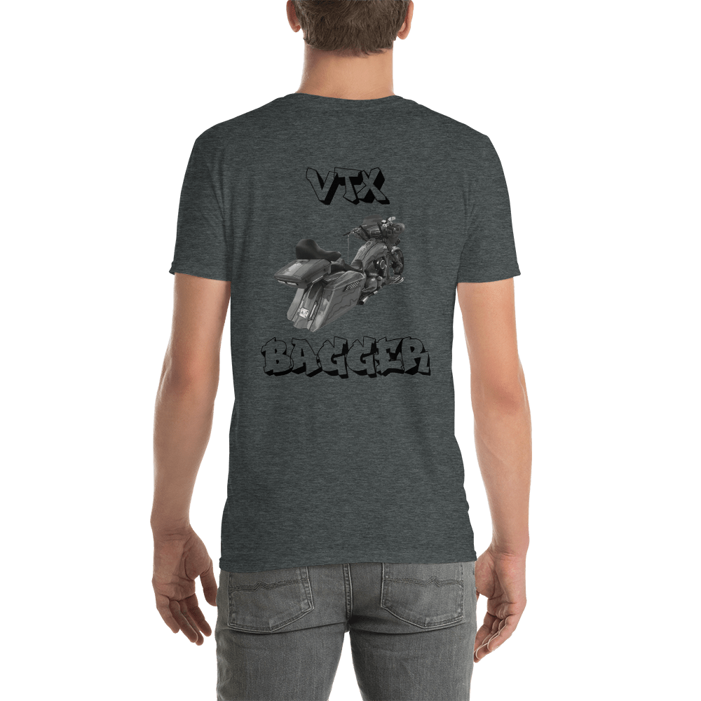 BAS VTX Bagger Men's T-Shirt - Backyard Air Suspension & Innovations, LLC.