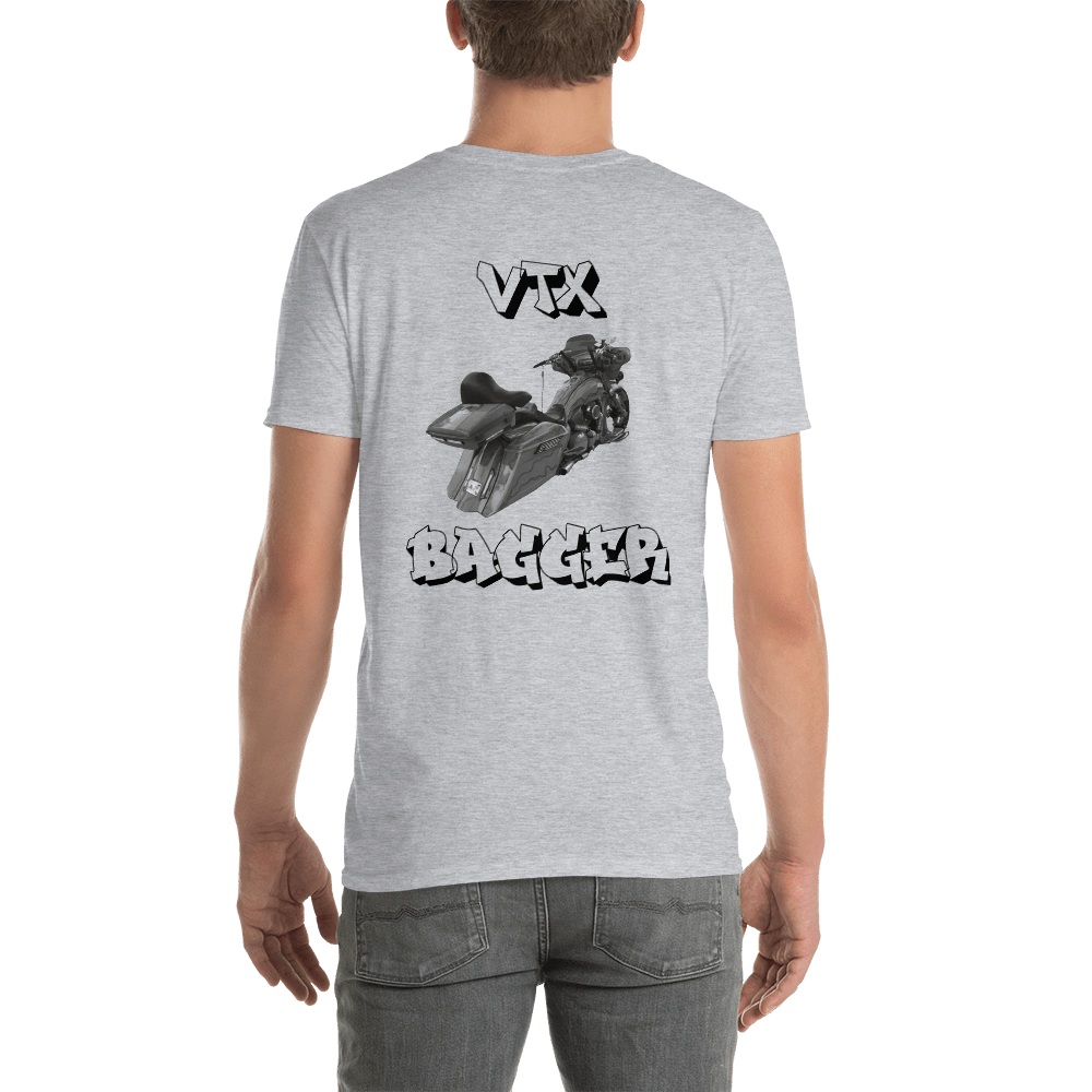 BAS VTX Bagger Men's T-Shirt - Backyard Air Suspension & Innovations, LLC.