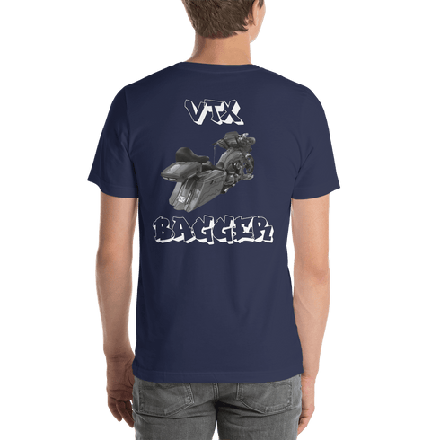 BAS VTX Bagger Men's T-Shirt - Backyard Air Suspension & Innovations, LLC.