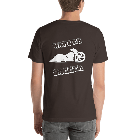 BAS Harley Bagger Short-Sleeve Men's T-Shirt - Backyard Air Suspension & Innovations, LLC.