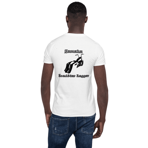 BAS Yamaha Road Star Bagger Short-Sleeve Men's T-Shirt - Backyard Air Suspension & Innovations, LLC.