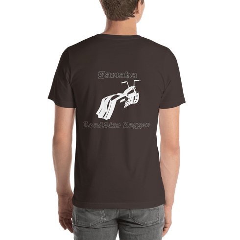BAS Yamaha Road Star Bagger Short-Sleeve Men's T-Shirt - Backyard Air Suspension & Innovations, LLC.