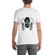 BAS Bearded with Guns White Men's T-Shirt - Backyard Air Suspension & Innovations, LLC.