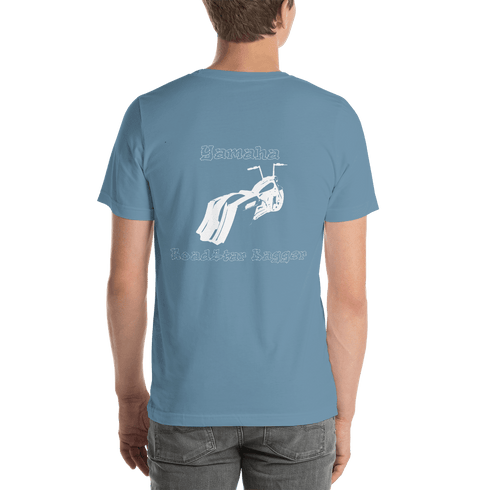 BAS Yamaha Road Star Bagger Short-Sleeve Men's T-Shirt - Backyard Air Suspension & Innovations, LLC.