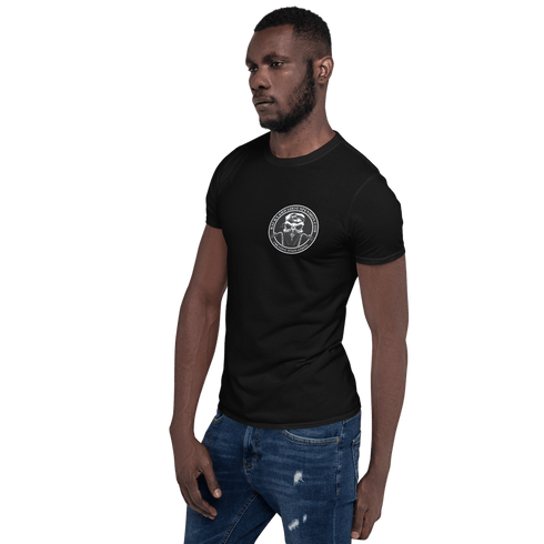 BAS Bearded Skull With Cigar Men's T-Shirt - Backyard Air Suspension & Innovations, LLC.