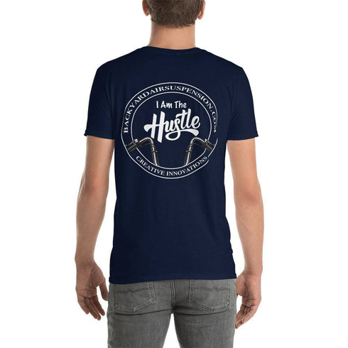 BAS I Am The Hustle Short-Sleeve Men's T-Shirt - Backyard Air Suspension & Innovations, LLC.
