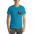 BAS Logo Multi-Color Short-Sleeve Men's T-Shirt - Backyard Air Suspension & Innovations, LLC.
