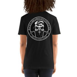 BAS Logo Short-Sleeve Women's T-Shirt - Backyard Air Suspension & Innovations, LLC.