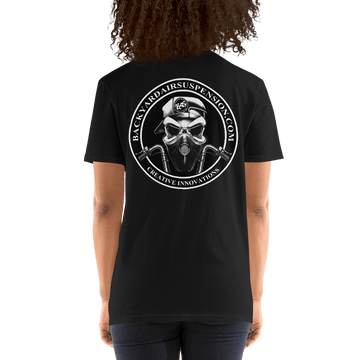 BAS Logo Short-Sleeve Women's T-Shirt - Backyard Air Suspension & Innovations, LLC.
