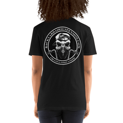 BAS Logo Short-Sleeve Women's T-Shirt - Backyard Air Suspension & Innovations, LLC.