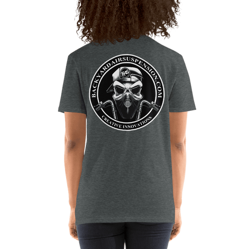 BAS Logo Short-Sleeve Women's T-Shirt - Backyard Air Suspension & Innovations, LLC.
