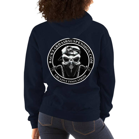 BAS Logo Women's Hoodies - Backyard Air Suspension & Innovations, LLC.
