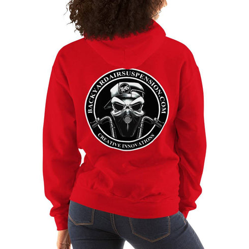 BAS Logo Women's Hoodies - Backyard Air Suspension & Innovations, LLC.