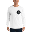 BAS Logo Men’s Long Sleeve Shirt - Backyard Air Suspension & Innovations, LLC.