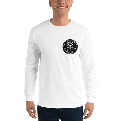 BAS Logo Men’s Long Sleeve Shirt - Backyard Air Suspension & Innovations, LLC.