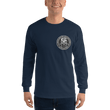 BAS Logo Men’s Long Sleeve Shirt - Backyard Air Suspension & Innovations, LLC.