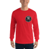 BAS Logo Men’s Long Sleeve Shirt - Backyard Air Suspension & Innovations, LLC.